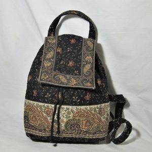 Vintage Vera Bradley backpack in  Black Walnut EUC